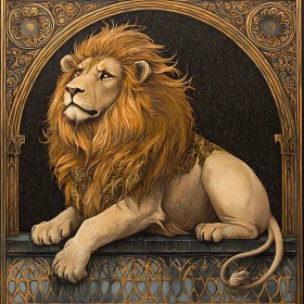 Regal Lion Artwork