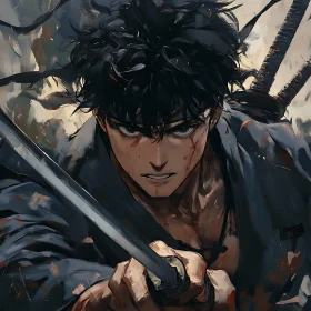 Battle-Hardened Swordsman