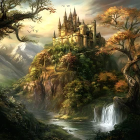 Fairytale Castle on a Hill