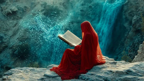 Mystical Reading by the Falls