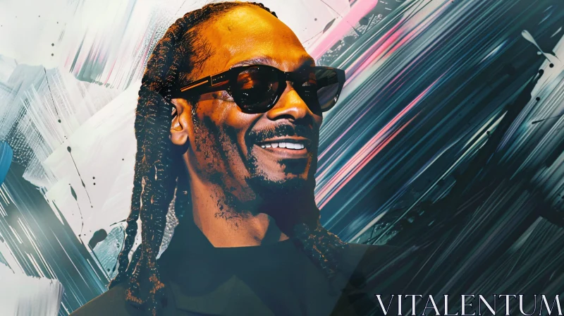 AI ART Snoop Dogg Iconic Portrait