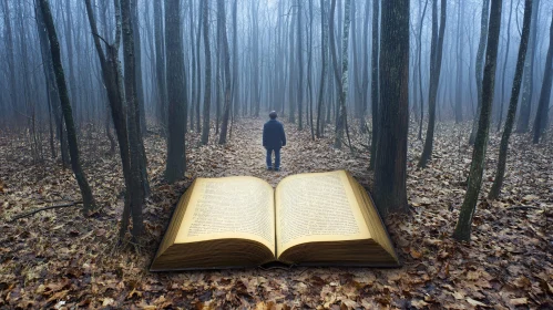 Foggy Forest Book