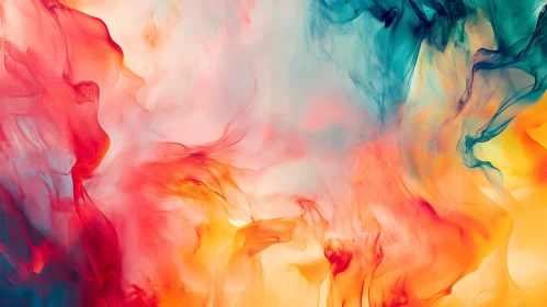Colorful Ink Swirls