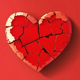 Deconstructed Love: A Heart in Pieces