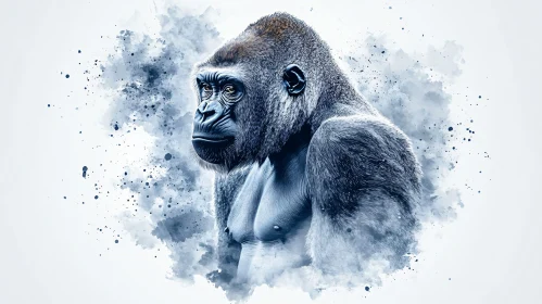 Majestic Gorilla Art