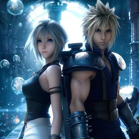 Back-to-Back Anime Characters