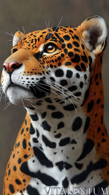 Close-up of a Jaguar AI Image