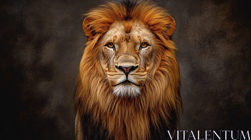 AI ART Regal Lion Image