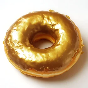 Gilded Donut Still Life