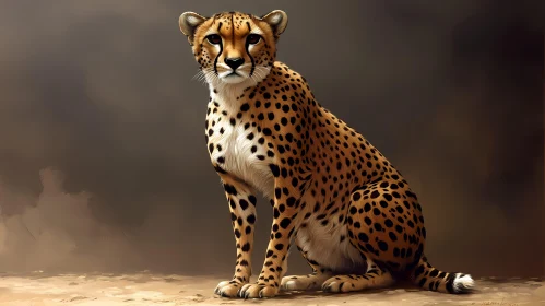 Graceful Cheetah Portrait