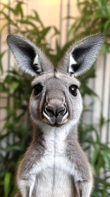 Kangaroo in Green