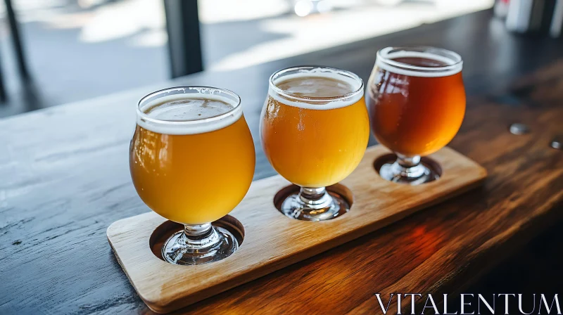 AI ART Tasting Tray of Assorted Beers