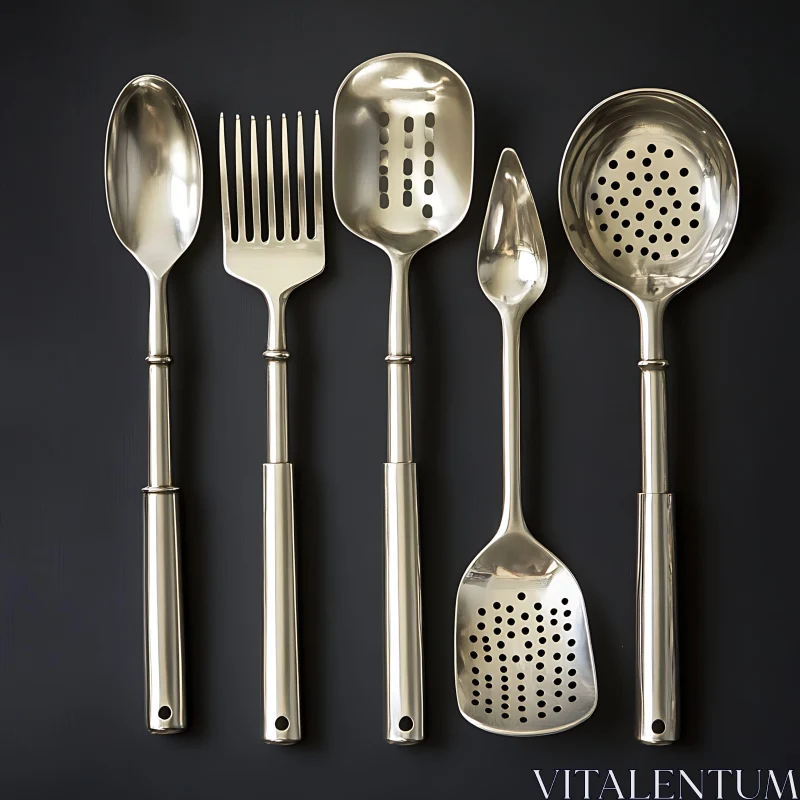 Modern Kitchen Utensils AI Image