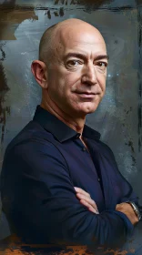 Jeff Bezos Intense Gaze