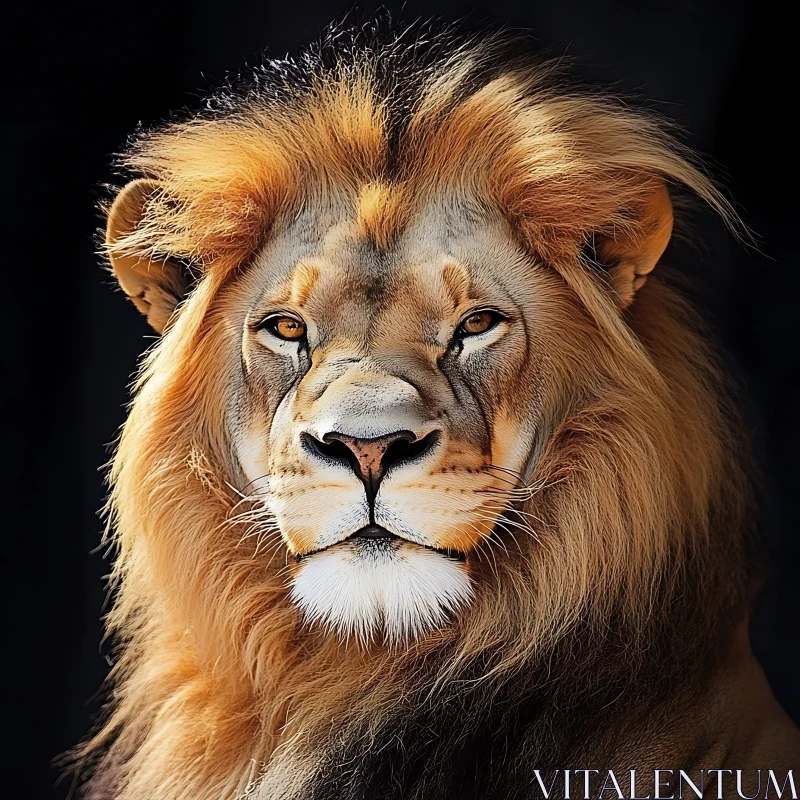 AI ART Majestic Lion