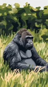 Gorilla in Nature