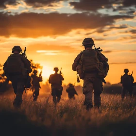 Sunset March of the Brave Soldiers