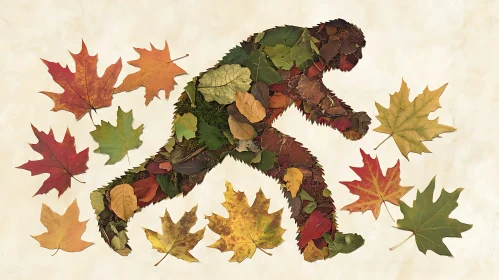 Leaf Man: A Seasonal Silhouette