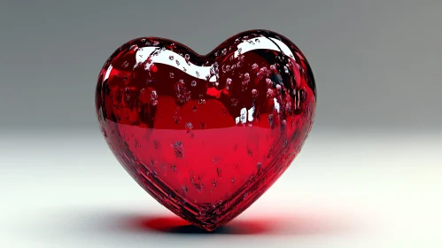 Ruby Heart Still Life