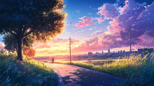 Sunset Road to the City
