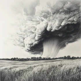 Stormy Weather: A Tornado's Descent