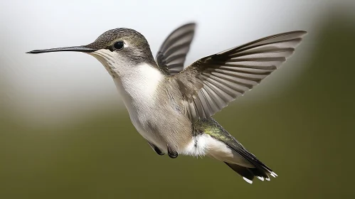 Hummingbird in Flight