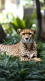 Cheetah in Natural Habitat