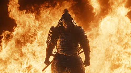 Burning Samurai: A Warrior's Resolve