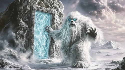 Winter Guardian: Yeti and Ice Portal