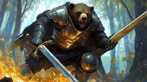 Armored Bear Warrior