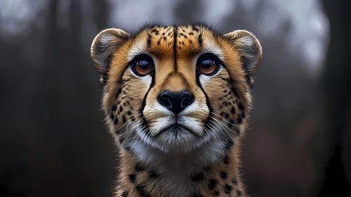 Captivating Cheetah Close-Up