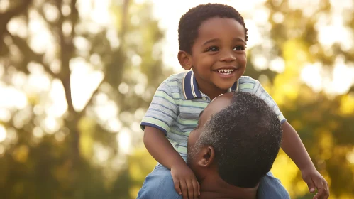 Joyful Fatherhood: A Loving Portrait