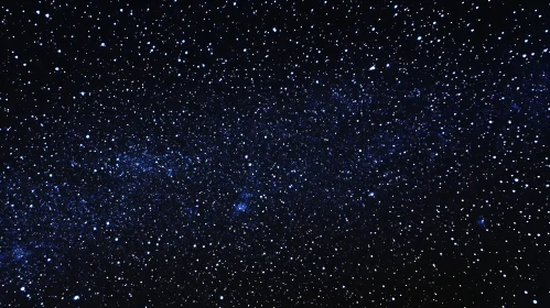 Cosmic Starfield: Infinite Space View