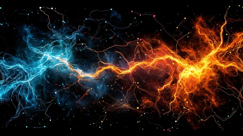 Energy Streams in Abstract Art