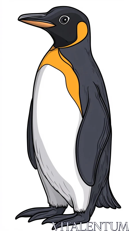 Penguin Artwork AI Image