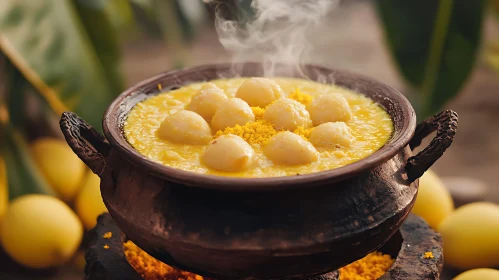 Steaming Bowl of Dessert