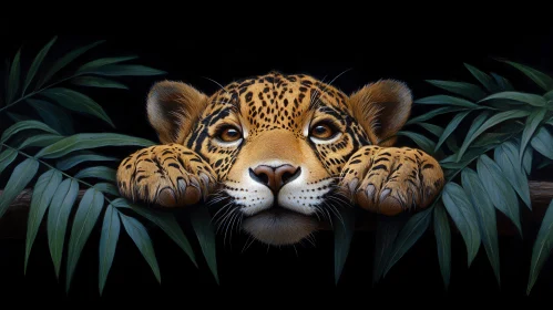 Wildlife Art - Jaguar in Nature