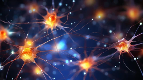 Intricate Neuron Artwork: A Captivating Exploration of Neuroscience and Neurofibrosis