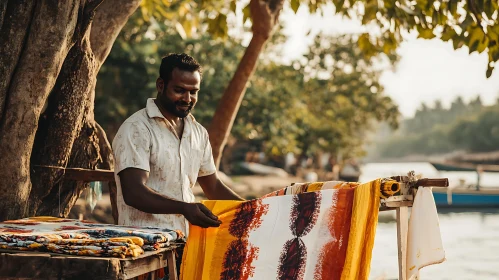 Artisan Textile Display