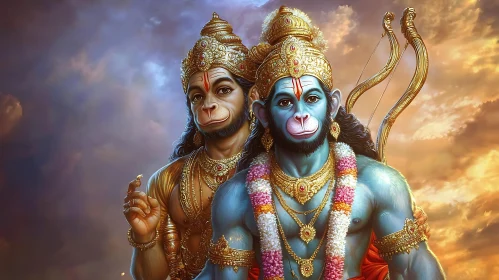 Hindu Gods Artwork