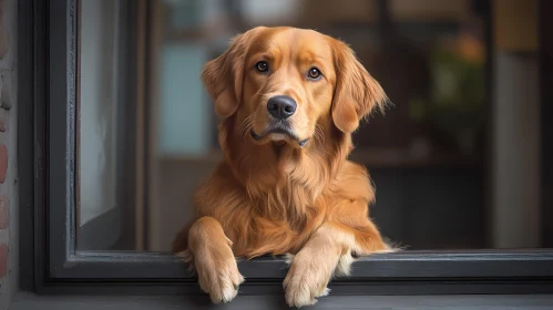 Golden Retriever Gaze