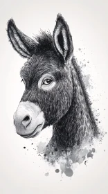 Expressive Donkey Art