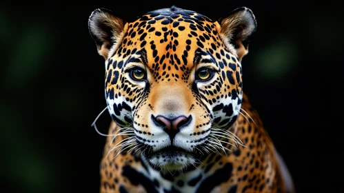 Intense Jaguar Stare