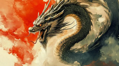 Dragon in the Clouds