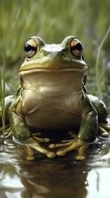 Frog in Natural Habitat