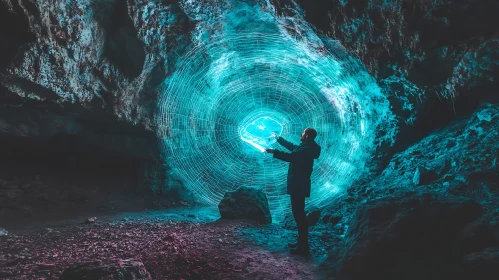 Glow Portal in Cave