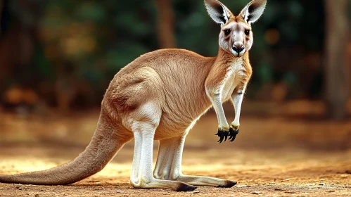 Wildlife Marvel: Kangaroo Daylight View