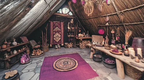 Mystical Witch Room Interior Design