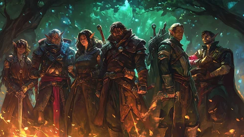 Guardians of the Wood: Elven Warriors Assemble