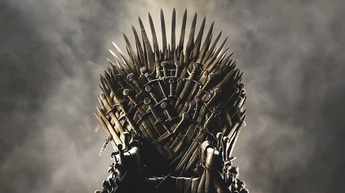 Monochrome Iron Throne